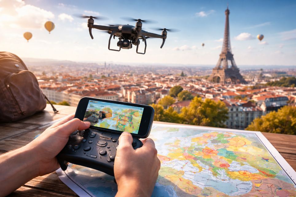 drony w europie, zasady, aplikacja, wymagania