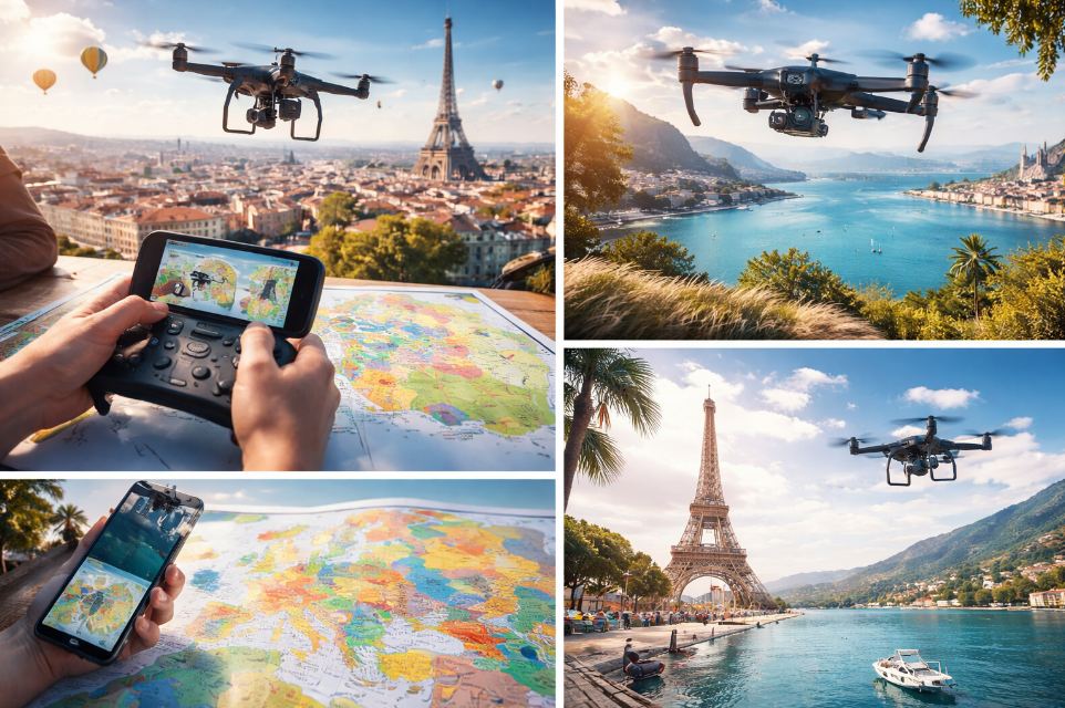 drony w europie, zasady, aplikacja, wymagania