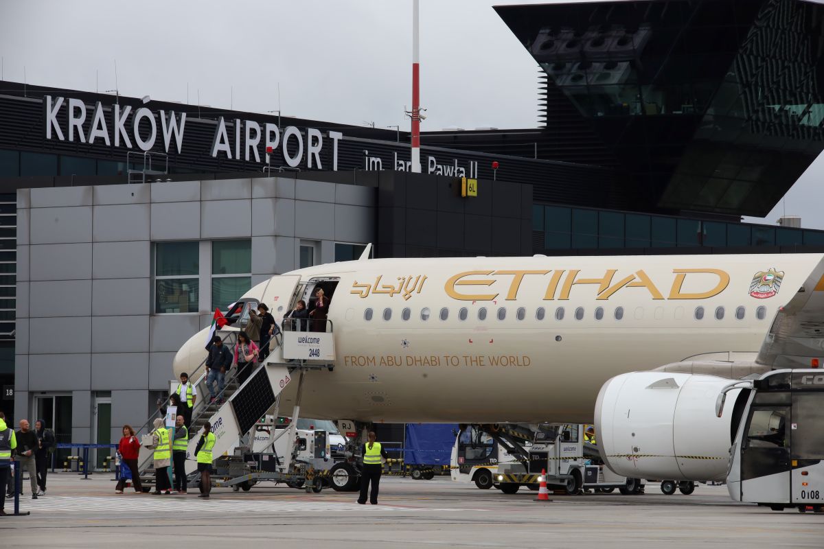 Etihad Airways nowe połączenie do Krakowa