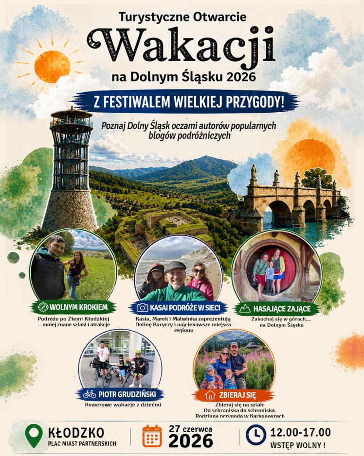Turystyczne Otwarcie Wakacji na Dolnym Śląsku