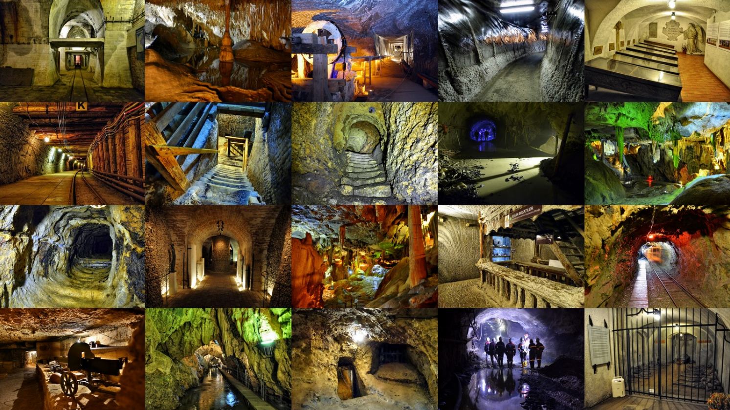 podziemia turystyczne w Europie underground in Europe