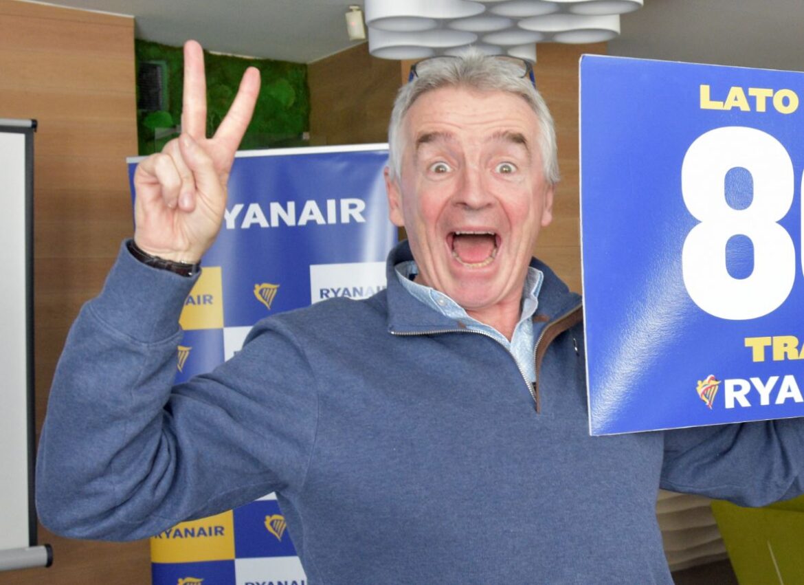 prezes Ryanair Michael Oleary