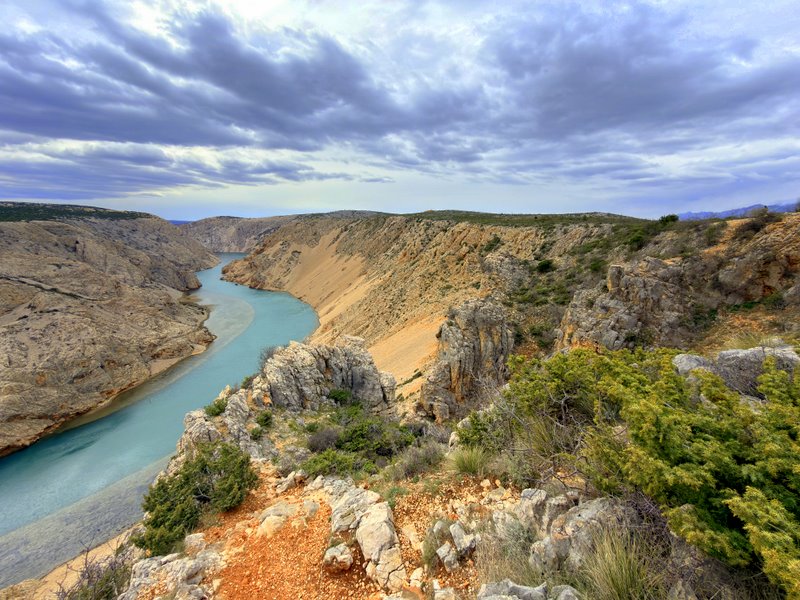 rzeka Zrmanja Chorwacja