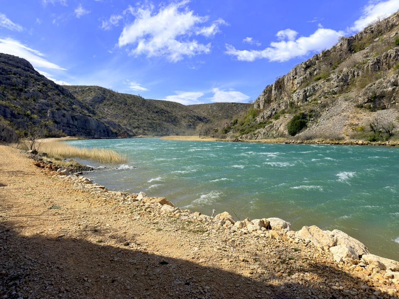 rzeka Zrmanja Chorwacja 