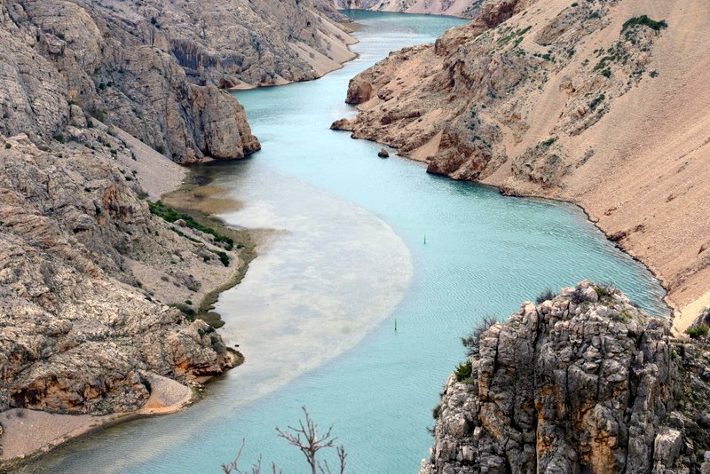 Kanion rzeki Zrmanja w Chorwacji