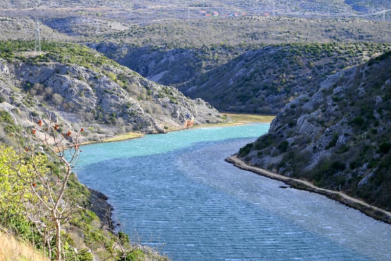 rzeka Zrmanja Chorwacja 