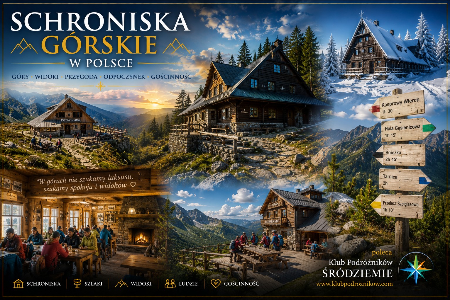 Schroniska górskie w Polsce