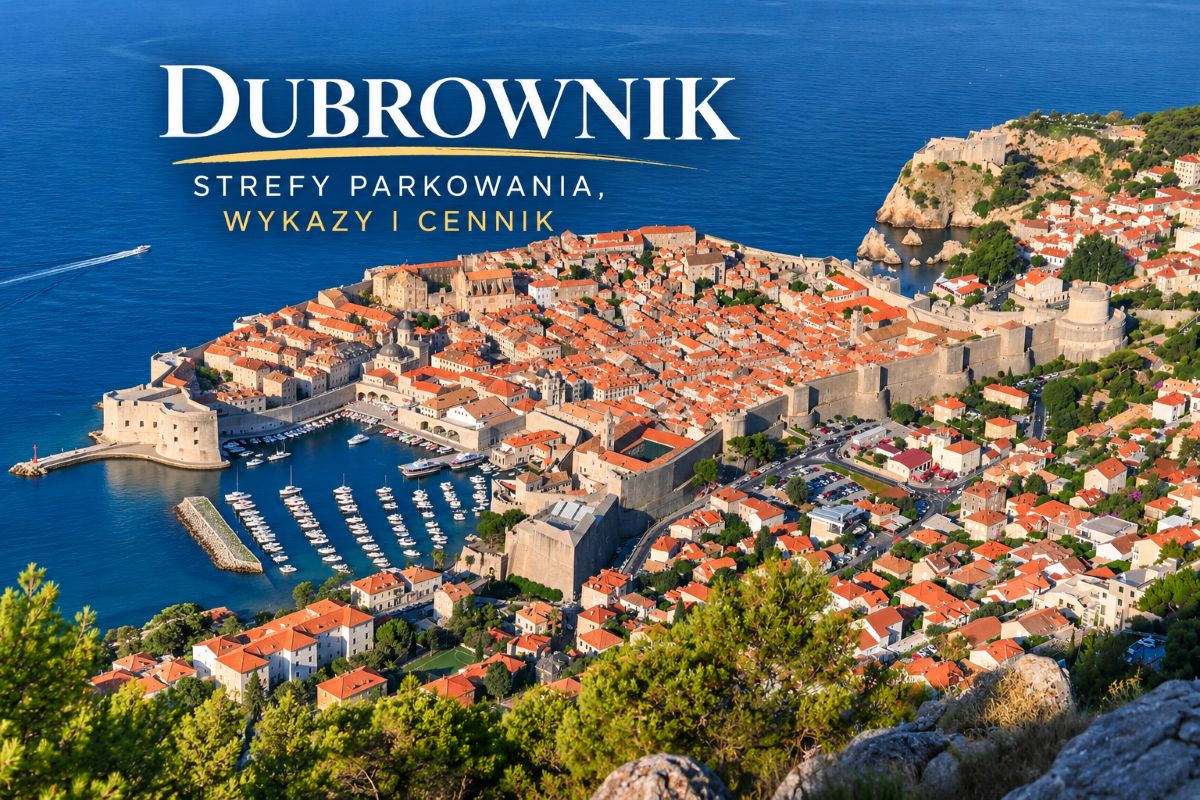 strefa parkowania w Dubrowniku